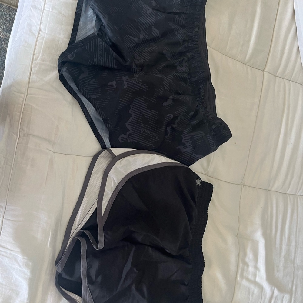 Reebok Charcoal Sports Shorts